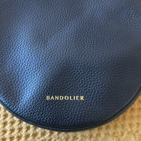 Bandolier circle bag. Black - Picture 3 of 4